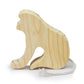 Xsource Handcrafted Wooden Monkey Toy For Kids EcoFriendly Montessori Jungle Animal Figurine Educational & Pretend Play Baby Sa