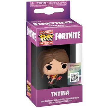 Funko Pop! Keychain: Fortnite - Tntina, Multicolor