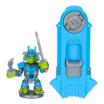 Legends of Akedo Teenage Mutant Ninja Turtles (TMNT)  Mini Battling Warriors  8 Mini Battling Warriors to Collect Including New Fighters  with Unique  (Samurai Leo)