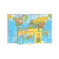 Round World Products World Map 500 Piece Puzzle (Set Of 3)