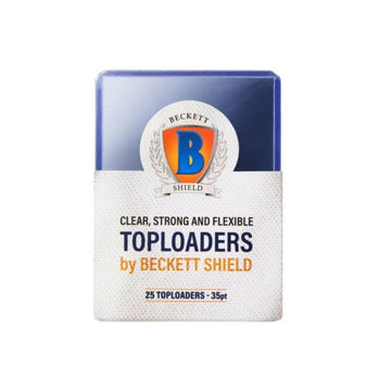 Arcane Tinmen Beckett Shield Standard Size Sleeves – Toploader 35Pt 25Ct - Card Sleeves Are Smooth & Tough - Compatible With Pokemon, Yugioh, Magic The Gathering – Mtg, Tcg, (At-90151)