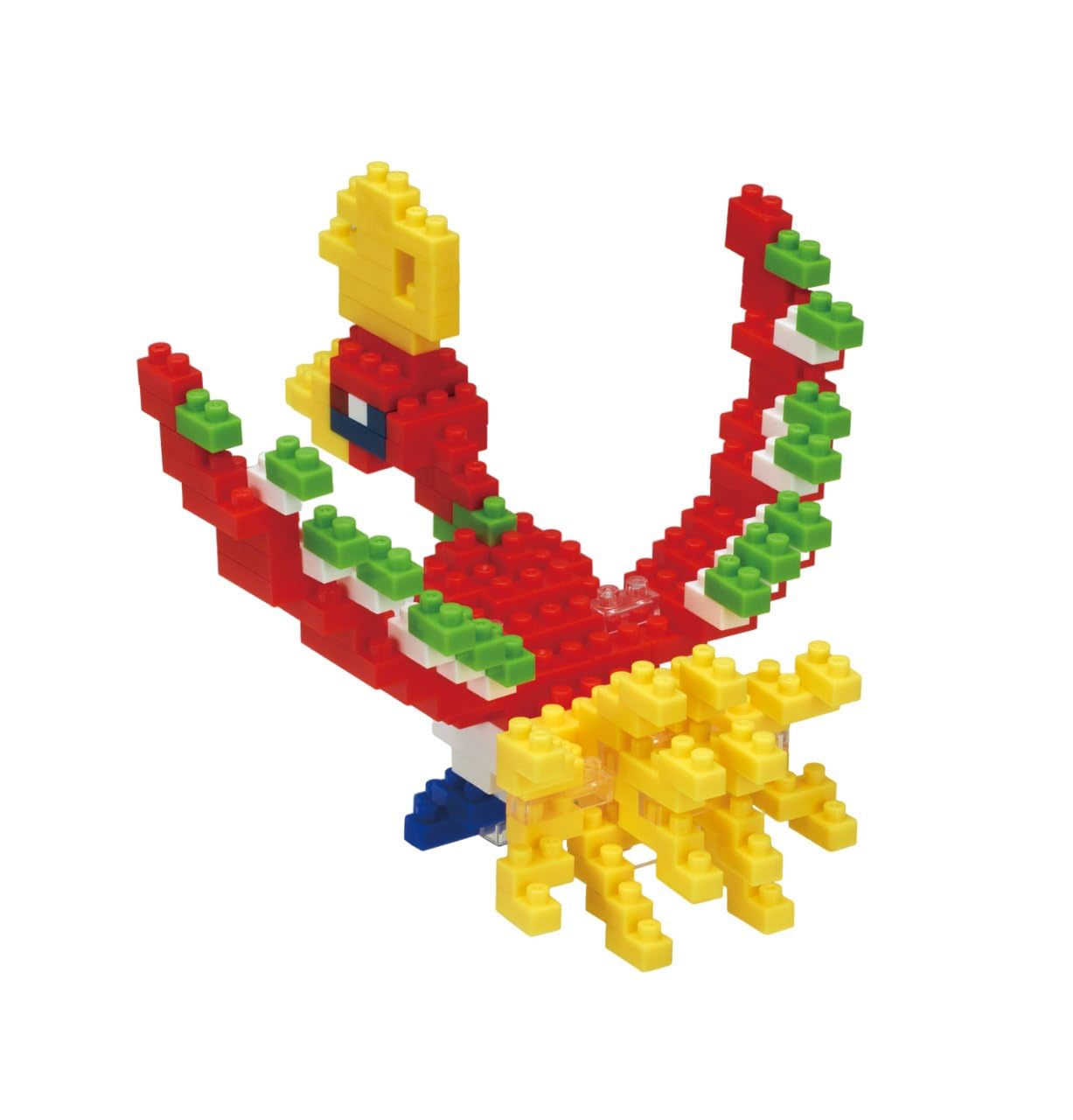 nanoblock Pokémon Ho-Oh Building Kit - Plastic - Model NAN20852 - Color: Ho-oh