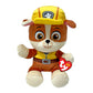 Ty - Paw Patrol Collection, Rubble, All The Heroes of The Puppy Squad in Floppy Version, Soft Plush to Collect, Gift Idea for Yo