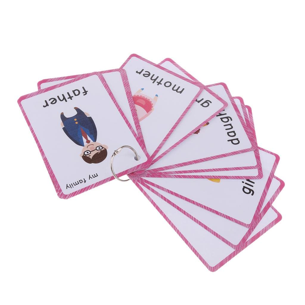 Styleheaven Preschool Educational Flash Cards My Family  15 Pieces