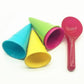 Toyvian 1 Set 6pcs Toys for Children Beach Toy Kids Beach Toys Sand Scoop and Cone Scoop Cones Children Ice Cream Cones Sand Chi