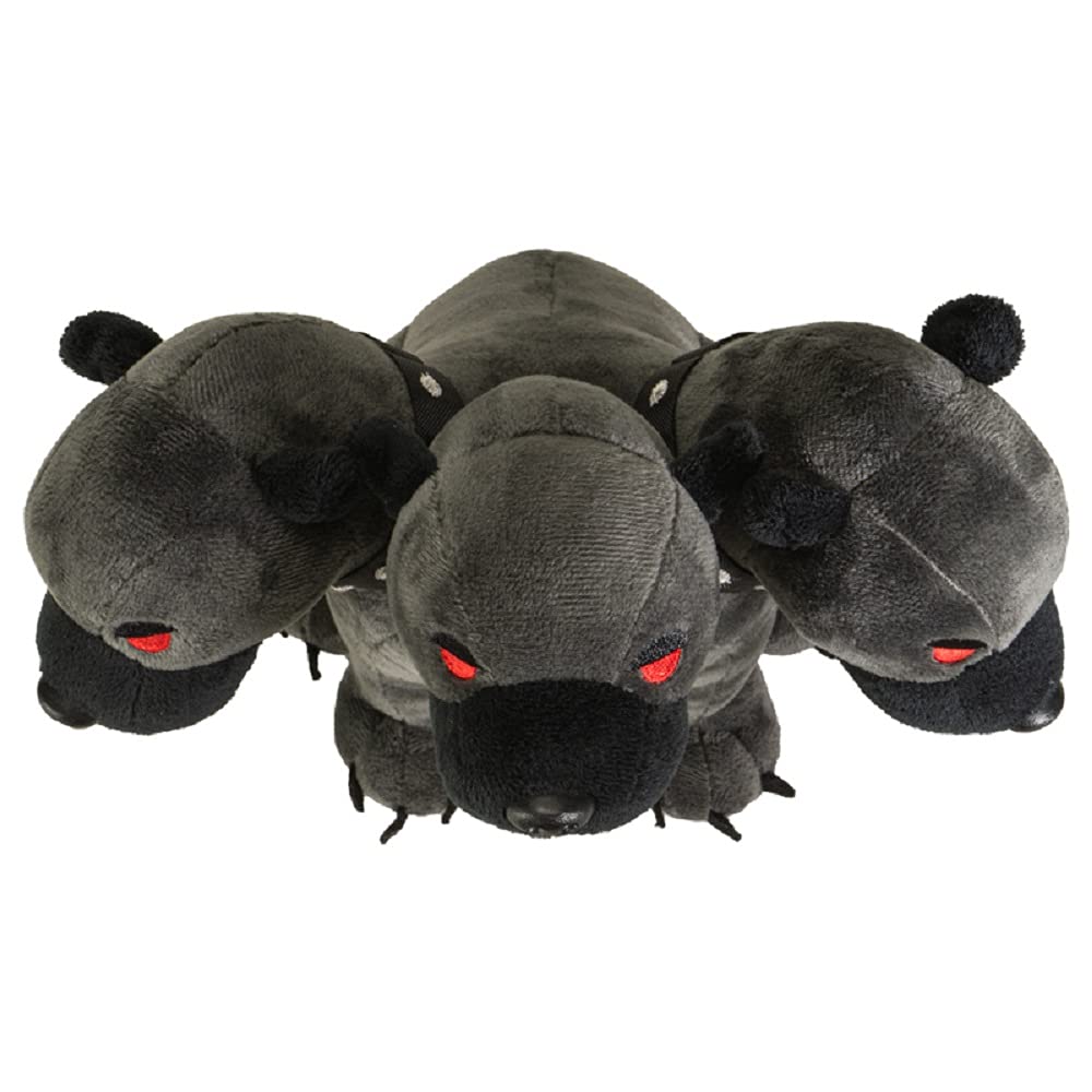 Pacific Giftware Cerberus Plush, Black Polyester, Model 13921