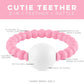 Ryan And Rose Cutie Teether Rattle (Taffy)