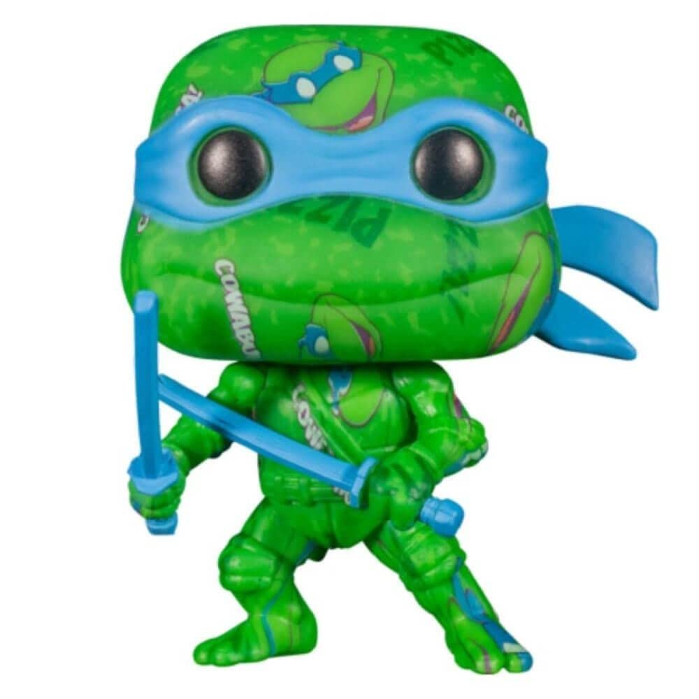 Funko Leonardo Artist Series Teenage Mutant Ninja Turtles Pop! Vinyl Figure With Pop! Protector - Exclusive