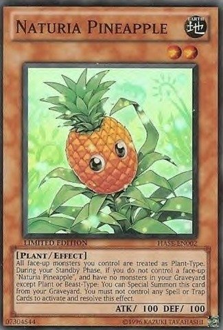 Yu-Gi-Oh! - Naturia Pineapple (Hase-En002) - Hidden Arsenal 4 Special Edition - Limited Edition - Super Rare