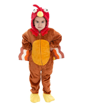 Hsctek Baby Turkey Costume, Newborn Turkey Costume For Baby Boys Girls, Baby Thanksgiving Costume For Toddler Infant 3-6Months