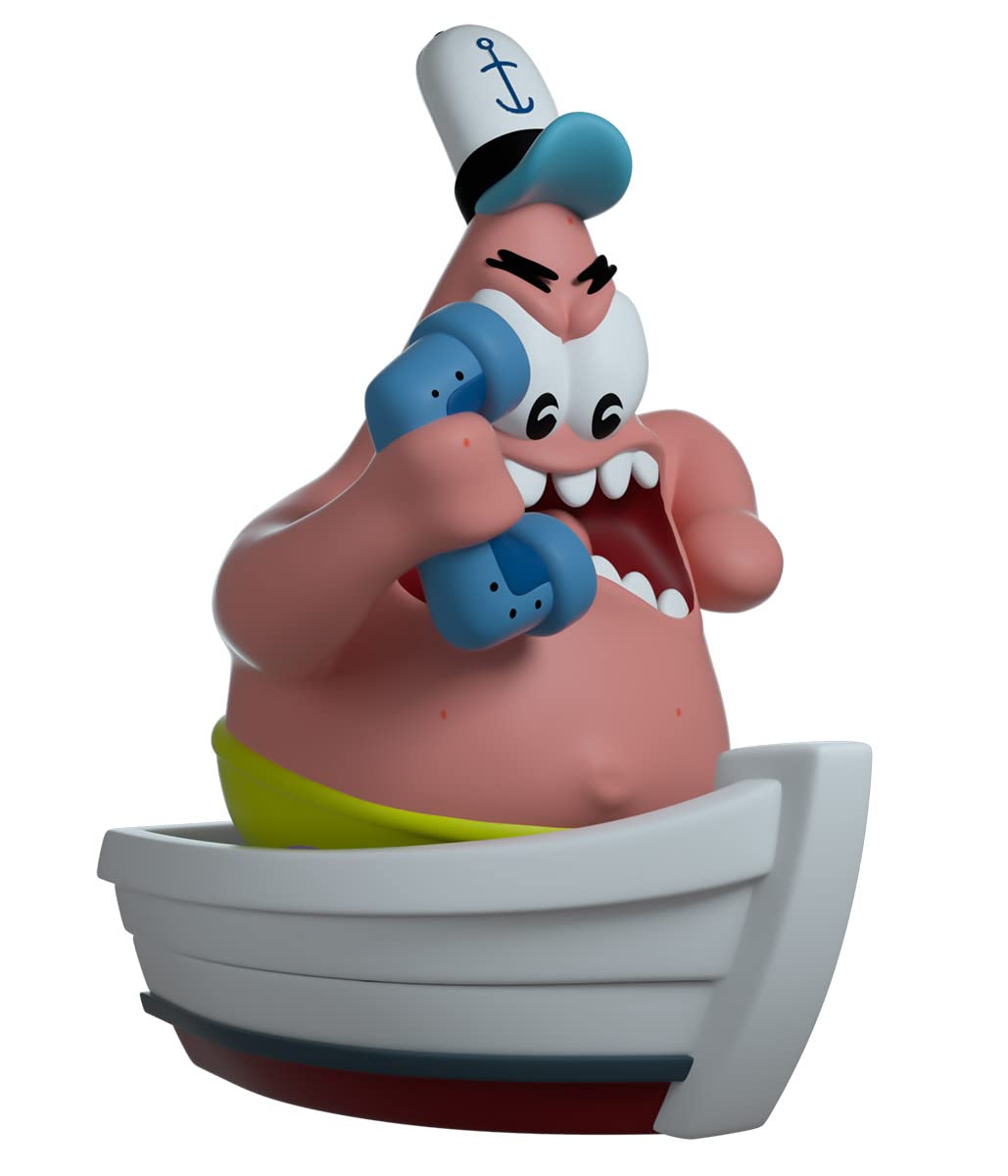 Youtooz No, This Is Patrick 4.3' Vinyl Figure, High Detailed Collectible By Youtooz Spongebob Squarepants Collection