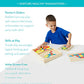 Melissa & Doug Pattern Blocks And Boards - Classic Toy With 120 Solid Wood Shapes And 5 Double-Sided Panels, Multi-Colored