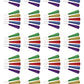Beistle 100 Piece Happy New Year   S Eve Party Favors Horns Birthday Noise Makers, 9''