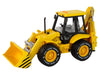 Crackles Jumbo Excavator Bulldozer Toy 2-In-1 Construction Trucks Realistic Engineer Vehicle Friction Powered Toys With Light An