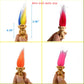 10Pcs Mini Troll Dolls, Troll Toys Vintage Lucky Trolls Dolls Action Figures 1.2' Cake Toppers Chromatic Adorable Cute Little Guys Collection, School Project, Arts Crafts, Party Favors