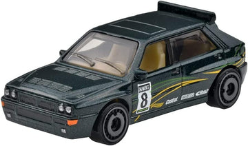 Lancia Delta Integrale #8 Green Metallic with Graphics Rally Champs Series Diecast Model Car HHF56