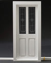Classics By Handley Dollhouse Miniature Transom Door, White
