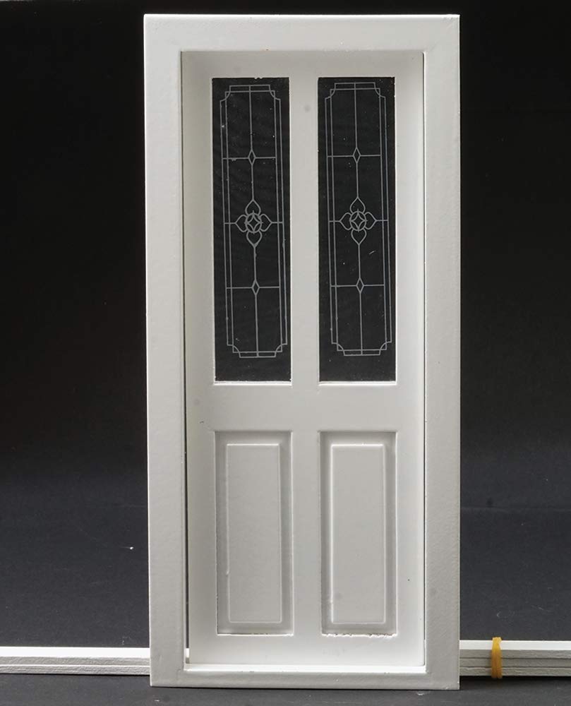 Classics By Handley Dollhouse Miniature Transom Door, White