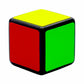 Irrdfo 1X1 Speed Cube, 1X1 Cube Puzzle Toys
