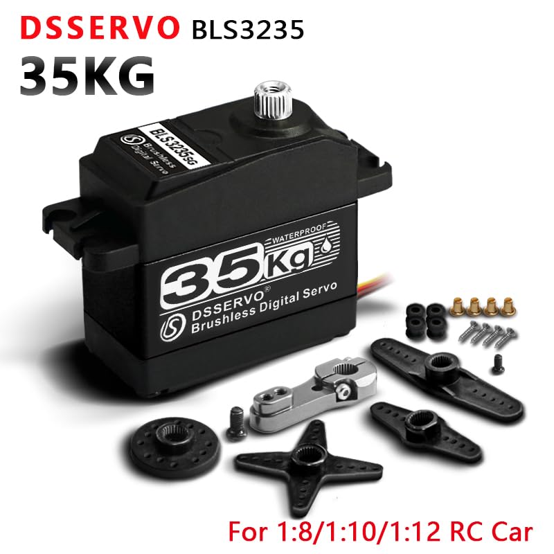 ZOSKAY Rc Servo Brushless Servo Metal Gear High Torque Robot servo Brushless Motor Digital Servo Arduino Servo for 1/8 1/10 1/12