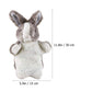 Easter Bunny Rabbit Hand Puppet Plush Animal Toys Easter Kids for Imaginative Pretend Play Stocking Storytelling (Gray)