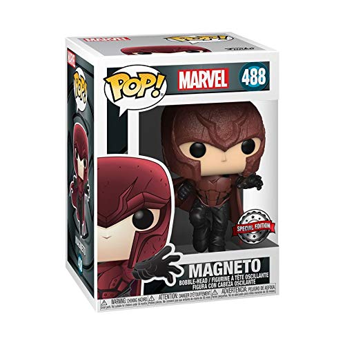 POP Funko Pop Magneto 488 Figure - Small Multicolor Collectible