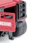 Siku 2307, GHE-O Rescue Vehicle, 1:50, Metal/Plastic, Red, Multi-Functional, Compatible Models at The Same Scale