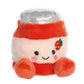 Aurora Adorable Palm Pals JJ Strawberry Jelly Stuffed Animal - Fun Collectible Plush for Kids and mature-themed Collectors - Perfect for Decorating Rooms and Birthday Gifts - Red 4.5 Inches