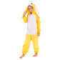 TYONMUJO Animal Onesie Costume for Kids Halloween Costumes for Girls Boys Cosplay Outfit Rabbit Bunny Yellow 130