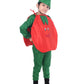The Dance Bible Apple Fancy Dress With Jumpsuit For Kids 0-1 Years | Boys & Girls Fruit Cutout Costume For School Function Compe