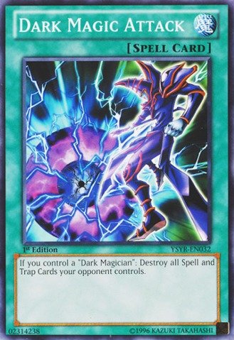 Yu-Gi-Oh! - Dark Magic Attack (Ysyr-En032) - Starter Deck: Yugi Reloaded - Unlimited Edition - Common