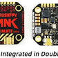 SoloGood Rush Tank FPV Transmitter 5.8GHz 48CH Mini PIT/25/200/500/800mW VTX Video Transmitter 20x20mm External-Audio MMCX Elbow