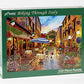 Vermont Christmas Company Biking Through Italy Jigsaw Puzzle 550 Piece
