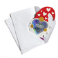Playhouse Sweet Gnome Heart Sticker 28 Card Super Valentine Exchange Pack for Kids