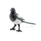 Papo - Realistic Magpie Figurine - From 3 Years Old - Discovering The Animal World - Realistic Figurine - Educational Toy - Hand Painted - Collection - Decoration - Children'S Gift