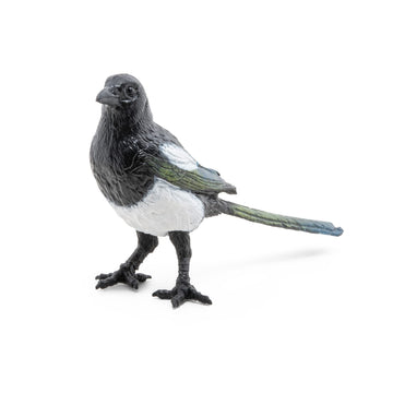 Papo - Realistic Magpie Figurine - From 3 Years Old - Discovering The Animal World - Realistic Figurine - Educational Toy - Hand Painted - Collection - Decoration - Children'S Gift