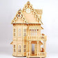 Nwfashion 17' Wooden Dream Dollhouse 2 Floors With Furnitures Diy Kits For Christmas Party Dollouse (Gothic Furnitures Sets)