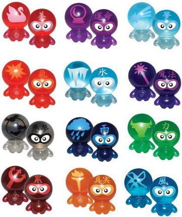 Bok Choy Boys Figures Series 3 - Lot of 20 Multi Colored 1 Inch Vinyl Figurines, Includes All Characters