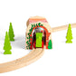 Bigjigs Rail Red Brick Tunnel, Wooden Toys, Train Set, Train Tunnel, Wooden Train Track Accessories, Bigjigs Accessories, Train Toys, Train Tunnel For Kids