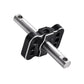 Aluminum Differential Locker Spool Diff Case Parts For 1/10 2Wd Traxxas Slash Rustler Stampede Vxl Bandit Cars Trucks (Silver)