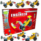 Exegi Enterprise Kids Mechanical Little Construction Set Blocks and Models Construction Set Educational Mechanical Kit