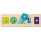 Lovevery | Friends Of All Shapes Puzzle | Montessori Toddler Toy, Ages 16 Months+