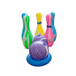 YOOKO (Set of 1) Colorful Kids Bowling Set  10 Soft Pins & 2 Balls | Indoor/Outdoor Toy Game for Toddlers & Children Ages 3+ | 