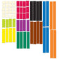 Learning Resources Magnetic Cuisenaire Rods, Early Match Concepts, School Supplies, Multicolor, 64 Pieces, Ages 5+