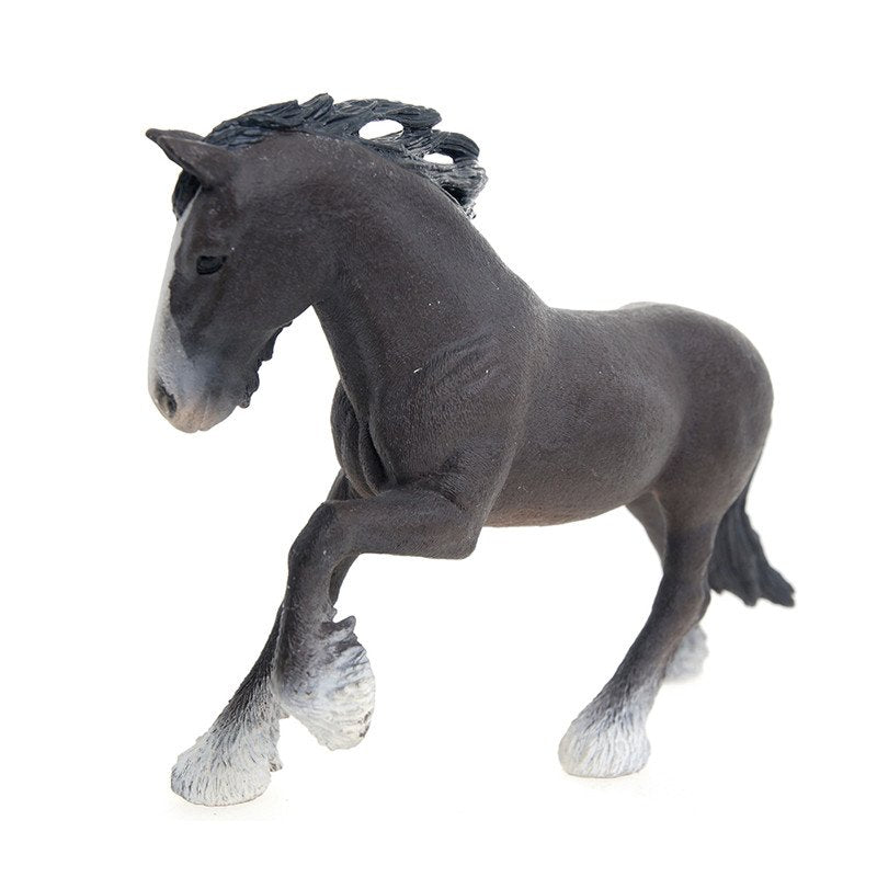 Schleich Shire Stallion Toy Figure