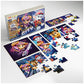 PAW Patrol: The Movie, 7 Wood Puzzles Jigsaw Bundle 12pc 16pc 24pc Chase Skye Marshall Rubble Show with Tray, for Kids Ages 4 an