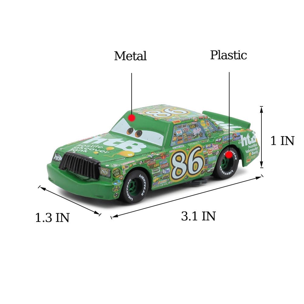 SVORUFY Car 2 3 Toys, Truck and Car Set, Car Movie Car, Metal and Plastic Material, Children's Christmas and Birthday Gifts (Chi
