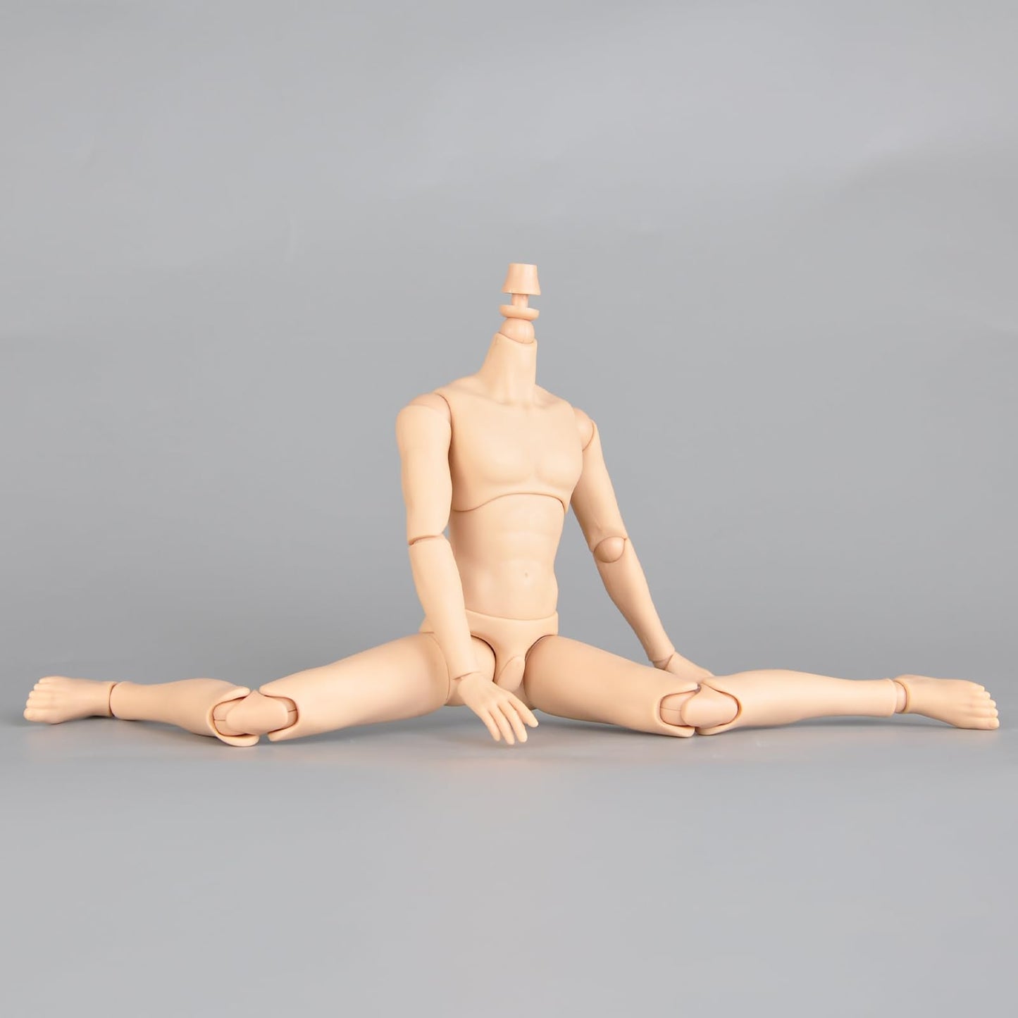 Ymy23 25 Male Doll Body Compatible With Ob22 Ob24 Gsc Bjd Doll Head Diy Drawing Mannequin Action Figure Models(Light Tan-8.66 In