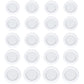 Boao 20 Pieces Piggy Bank Stopper Replacement Piggy Bank Plugs Bulk Rubber Saving Box Stopper(5 Sizes,White)