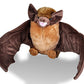 WILD REPUBLIC Brown Bat Plush Toy, Cuddlekins 12" Stuffed Animal, Multi Color, Model 19341, Gift for Kids